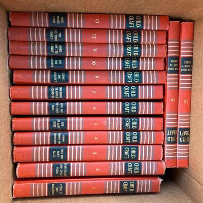 Lot 26  Vintage Childcraft Book Collection 14 of 15 Volumes