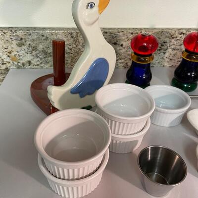Lot 137.  Assortment of Kitchen Misc