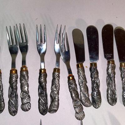 Lot 141. Misc Vintage Flatware and Misc