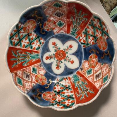 Lot 142. Asian Porcelain Teapot & Rice Bowl