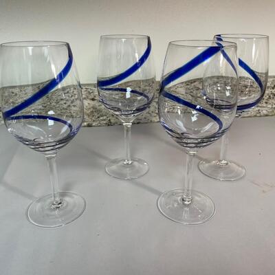 Lot 154. Fancy Wine Goblets