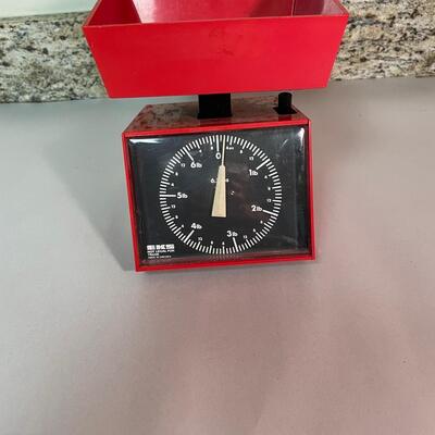Lot 157. Vintage Red Scale