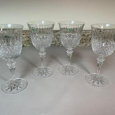 Lot 158. Irish Crystal goblets
