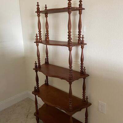 Lot 172. Vintage Curio Shelf