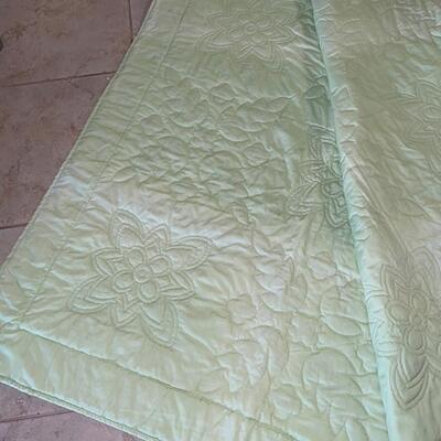 Lot 178. Embroidered Quilt