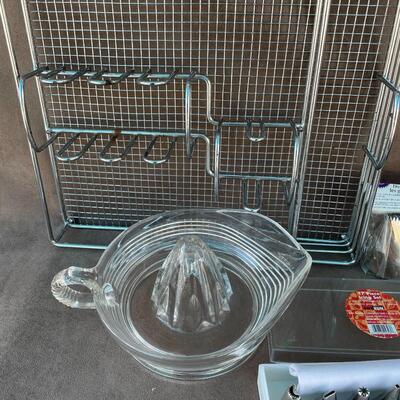 Lot 43  Kitchen Assortment with Juicer