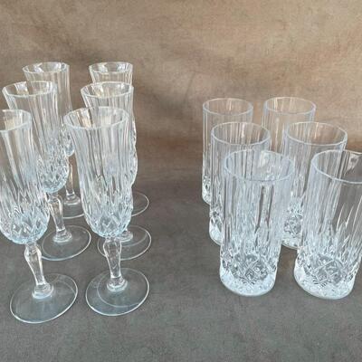 Lot 44  Crystal Drinkware