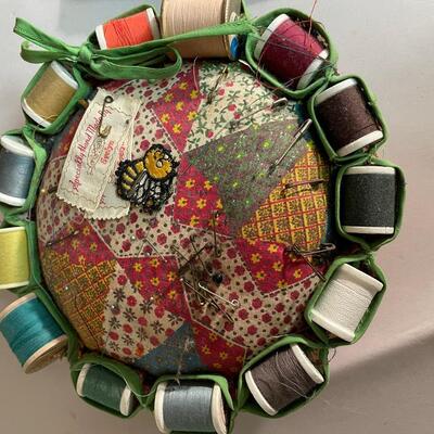 Lot 183. Antique Sewing Basket