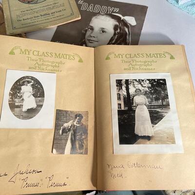Lot 186. Antique Song Books & Old Scrapbook