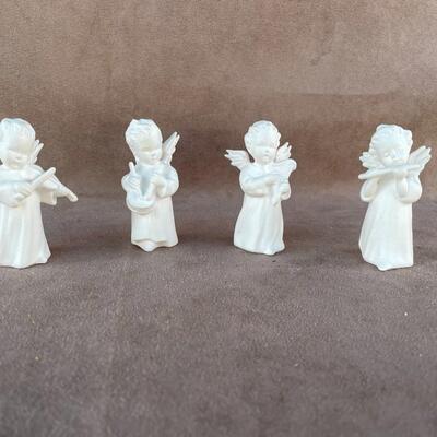 Lot 49  Goebel Vintage Angel Musician Figurines (Qty 4)