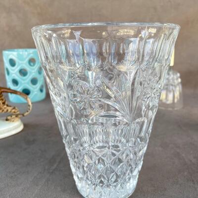 Lot 50  Misc Collectibles with Beleek Vase