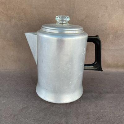 Lot 56  Vintage Stovetop Coffee Pot
