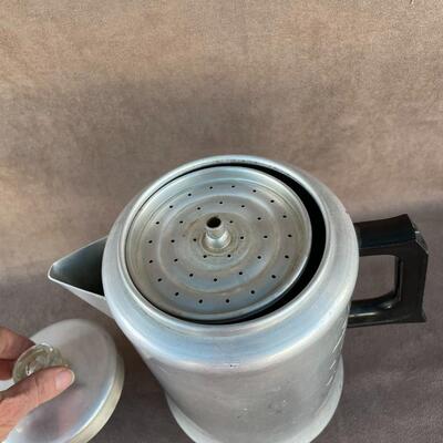 Lot 56  Vintage Stovetop Coffee Pot