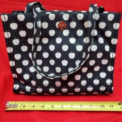 Kate Spade Apple on Black Handbag