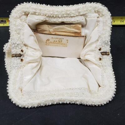 Vintage Corde Bead by Lumured Clutch