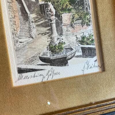 Lot 62 Pair of Vintage Framed Engravings