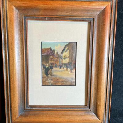 Lot 63 Pair of Small Framed Prints