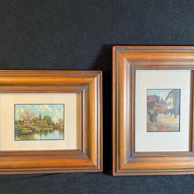 Lot 63 Pair of Small Framed Prints
