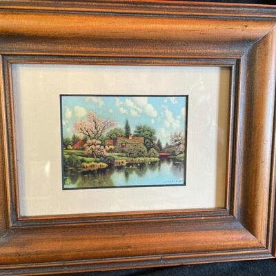 Lot 63 Pair of Small Framed Prints
