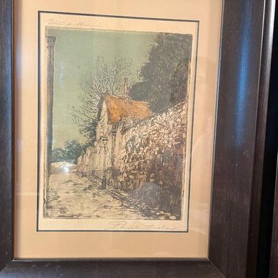 Lot 68 Pair of Antique Engravings