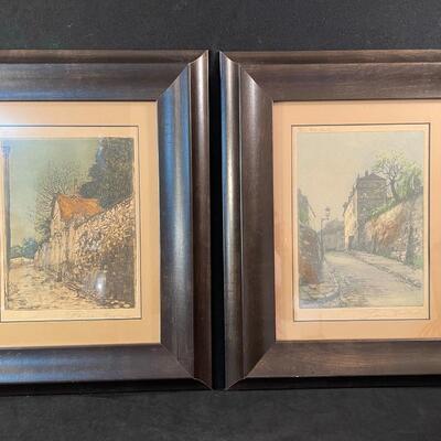 Lot 68 Pair of Antique Engravings