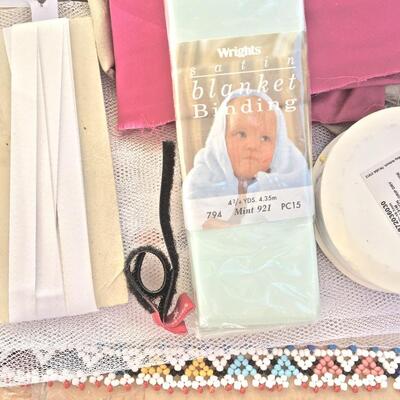 Sewing Notions and Fabric Remnants