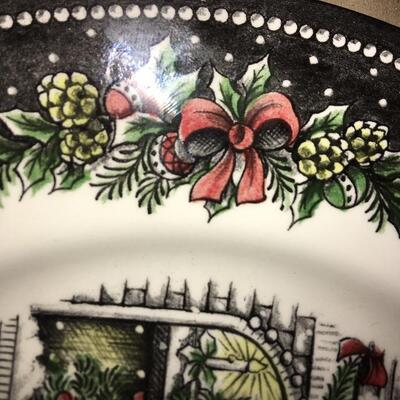Porcelain Royal Stafford Christmas Plate Made in England