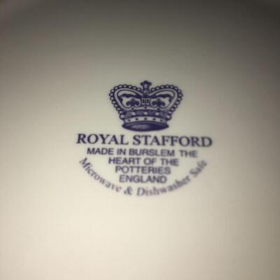 Porcelain Royal Stafford Christmas Plate Made in England