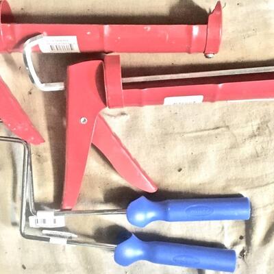 New Caulk Guns & Paint Roller Handles