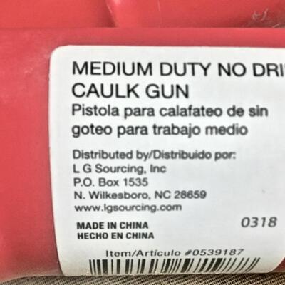 New Caulk Guns & Paint Roller Handles