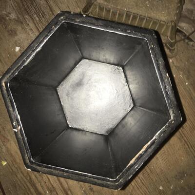 tole wastepaper basket container