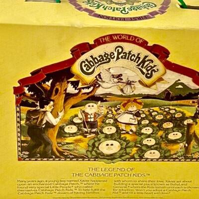 Vintage Cabbage Patch Ceramic Children's Dish Set in Original Box (A)