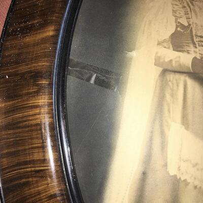 Wall Art Large Antique Photographic Wedding  Portrait