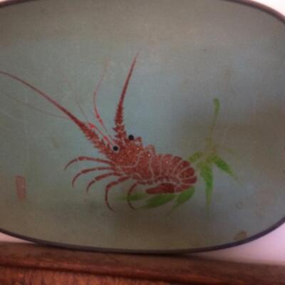 3 Vintage Tole Trays Metal Plastic Floral Painted Serving Snack