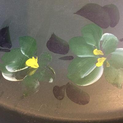 3 Vintage Tole Trays Metal Plastic Floral Painted Serving Snack