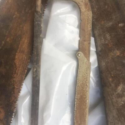 3 Vintage Hand Saws