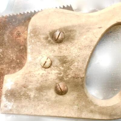 3 Vintage Hand Saws