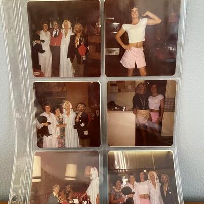 Late 1970s Halloween Costume Party Drag Dress Up Photos