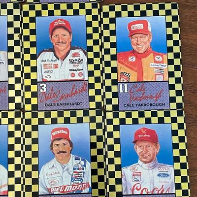 Vintage NASCAR Winston Cup Series Champions Metal Trading Card Set in Collector Tin 