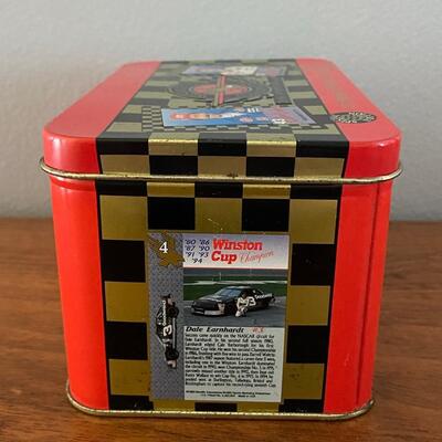 Vintage NASCAR Winston Cup Series Champions Metal Trading Card Set in Collector Tin 