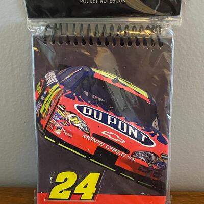 NASCAR Jeff Gordon #24 Dupont Notepads Pens Enamel Pin