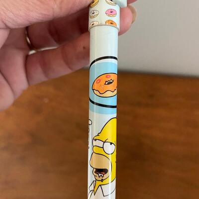 Pair of The Simpsons Homer Springfield Donuts Pens