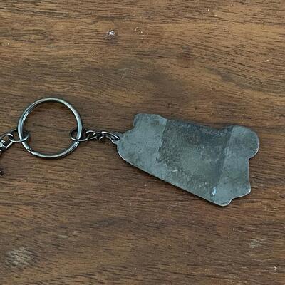 RUSH 1974-2112 Enamel Collectors Key Chain Time Machine Tour