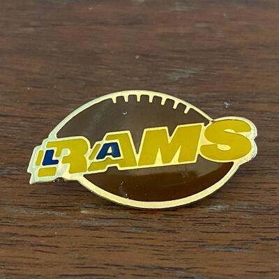Retro Los Angeles LA Rams Collector Lapel Hat Pin #3 Unocal 76 1988 