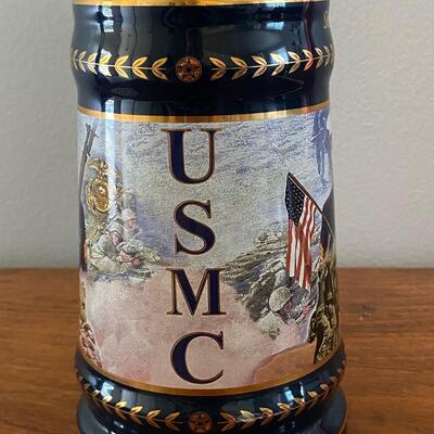USMC Hamilton Collection The Few, The Proud US Marine Corp Beer Stein Numbered & COA 
