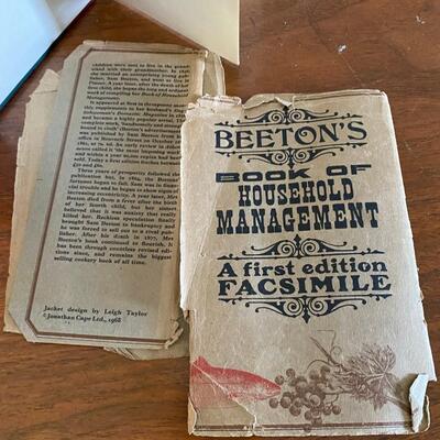 BEETON'S Book of Household Management 1st Edition Facsimile Hardback Book 1969