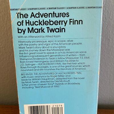 The Adventures of Huckleberry Finn Mark Twain Paperback Classic Novel