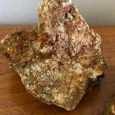 Mixed Rough Natural Rock Azurite Lapis Malachite Turquoise Pyrite Selenite