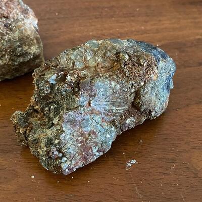 Mixed Rough Natural Rock Azurite Lapis Malachite Turquoise Pyrite Selenite