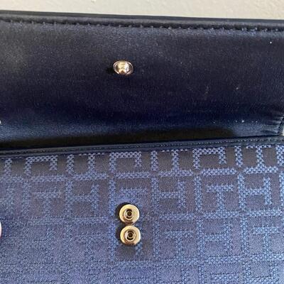 New Tommy Hilfiger Blue Logo Woman's Ladies Wallet